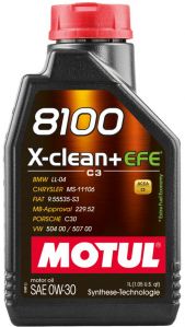 Motul 8100 X-clean EFE 0W-30
